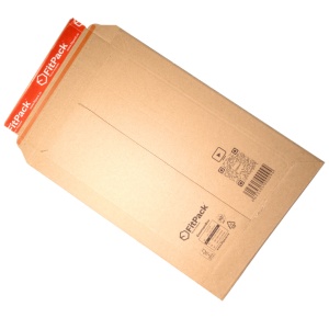 Plic Cartonat EnvelopeBox,345x500x50mm, Autoadeziv, Banda Desigilare, Natur