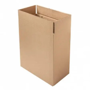 Cutie Carton pentru 2 Sticle Vin, CO5, 227x132x390mm, Natur