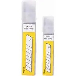 Rezerve Lama Cutter din Otel, 9x80mm, 10buc/Set