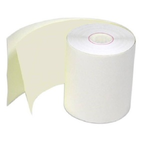 Rola Hartie Autocopiativa 76 mm x 20 Metri, Tub 12 mm, Netiparita - Img 2