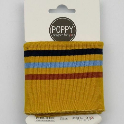 Material pentru mansete - Ochre Multicolor 135x7 cm - 06567.004