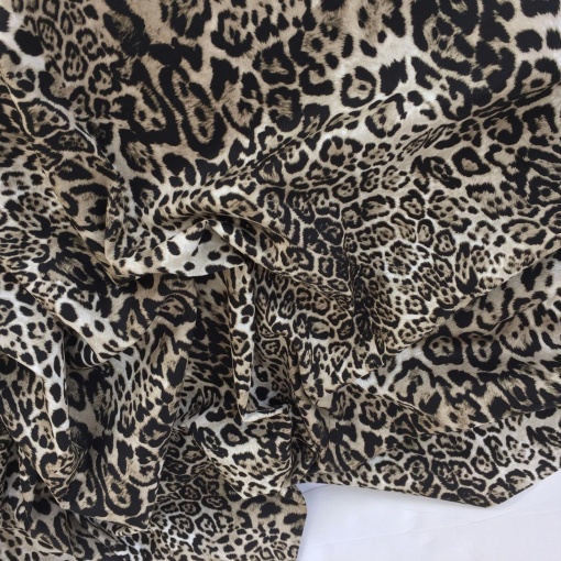 Poplin - Animal Print Lynx