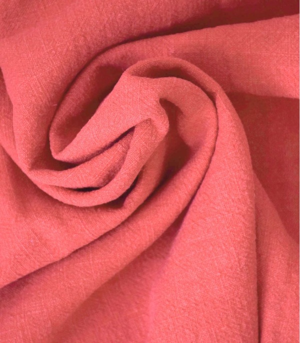 Material 100% In Prespalat Stonewashed - Coral - Img 1
