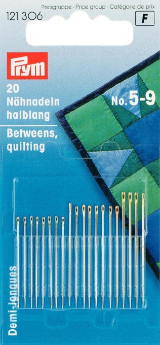 Set de 20 de ace de cusut nr. 5-9