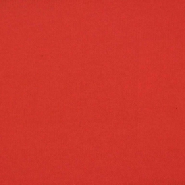 Jerse bumbac uni - Bright Red - cupon 70cm