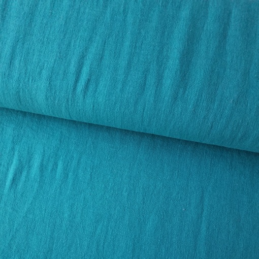 Material 100% In Prespalat Stonewashed - Petrol