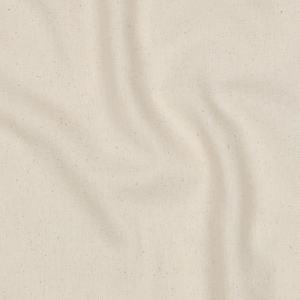 Material bumbac canvas uni - Natural 200 gr/mp