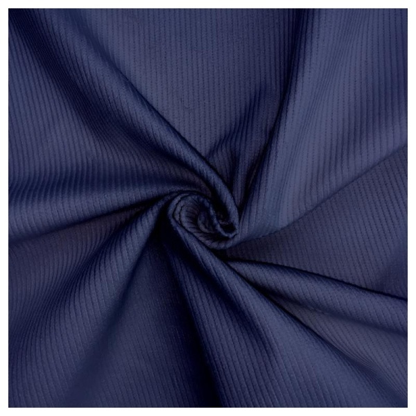 Bumbac Reiat Velur - Denim