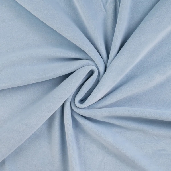 Plush bumbac Nicky Velour - Soft Blue