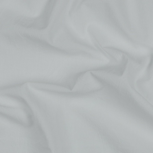 Poplin prespalat uni - White