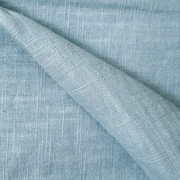 Material In - Linen Washed - Blue Shadow - cupon 40cm
