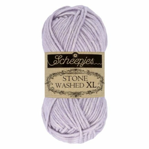 Fir bumbac melanj Stone Washed XL - Lilac Quartz 858 - Img 1