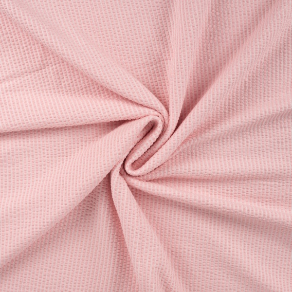 Jerse elastic gofrat Seersucker cu dungi - Lisa Rose