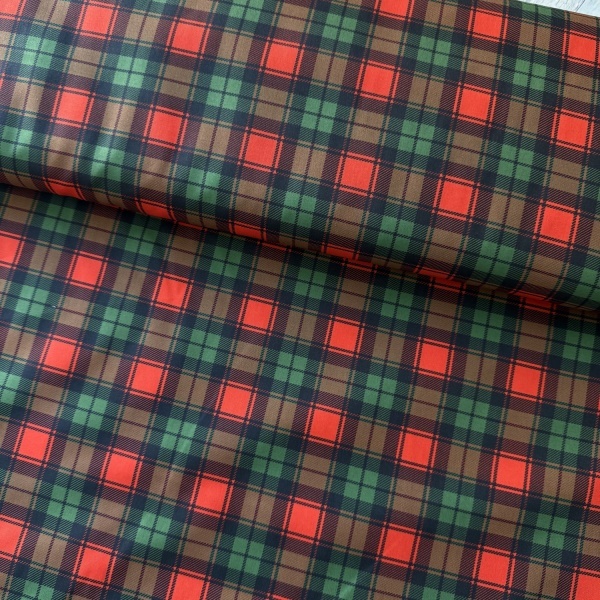 Material Craciun Poplin - Tartan Classic