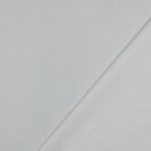 Batist - Voal de bumbac uni organic GOTS - White - Img 3