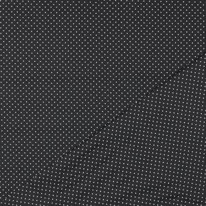Bumbac imprimat - Petit Dot Black - cupon 72 cm - Img 3