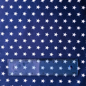 Bumbac imprimat - Petite Stars Cobalt [04955.003] - cupon 1.15m - Img 2