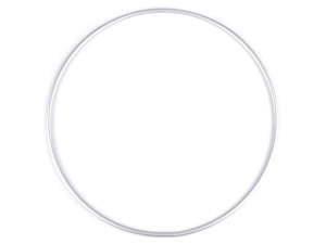 Cerc metalic pentru decoratiuni si dreamcatcher - diametru 25 cm
