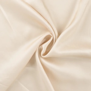 Cupon 38 cm - Luxury Satin din vascoza - Off White