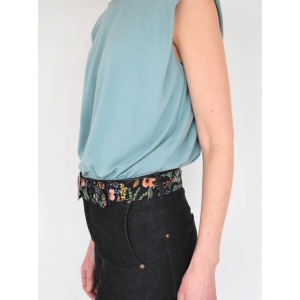 Cupon 60cm - Jerse uni subtire Modal Tencel - Off-White - Img 3