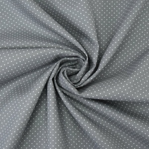 Cupon 85 cm - Bumbac imprimat - Petit Dot Grey - Img 2