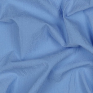Cupon 85 cm - Poplin prespalat uni - Azur