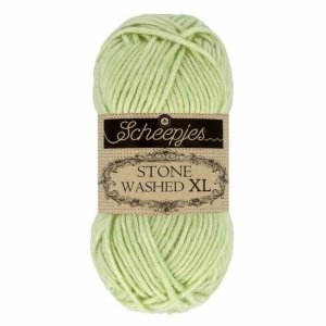 Fir bumbac melanj Stone Washed XL - New Jade 859