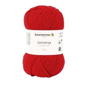 Fire lana si acril Universa - Tomato 00130