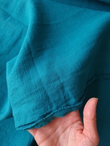 Material 100% In Prespalat Stonewashed - Petrol - Img 3