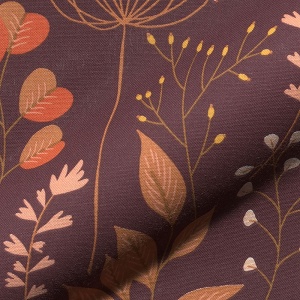 Material home decor - Floral Sunset