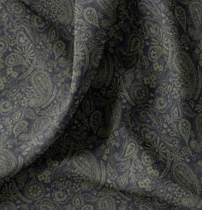 Material home decor - Paisley Deco