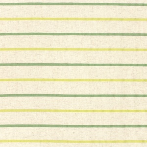Material tesut din in si vascoza- Linen Stripe Lime green - Img 4