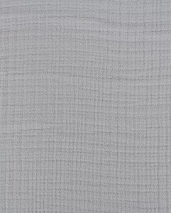 Muselina din bumbac in 6 straturi - Light grey - Img 3