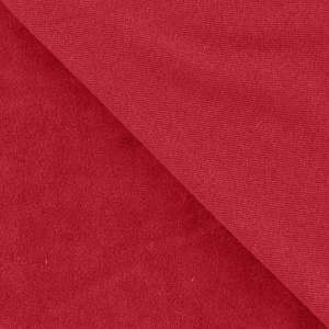 Plush bumbac Nicky Velour - Dark Red - Img 1