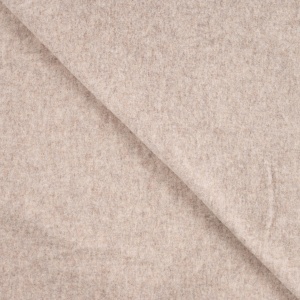 Polar fleece din lana merinos 100% – Ecru Melange - Img 2