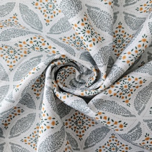 Poplin imprimat - Floral Circles - Img 2