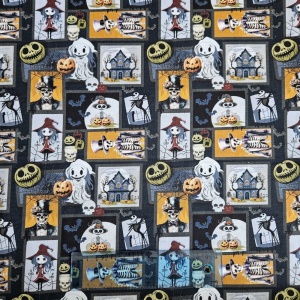 Poplin imprimat - Halloween Characters - Img 3