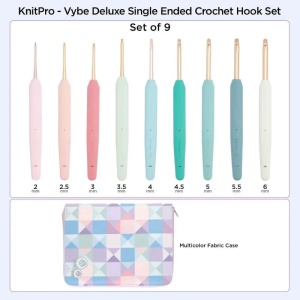 Set de 9 crosete KnitPro Vibe Deluxe - Img 5