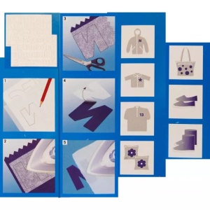 Termocolant dubluadeziv creativ, cu tipare incluse - Img 2