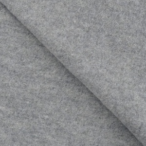 Tesatura din lana fiarta - Light Grey - cupon 95cm