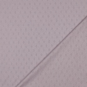 Tricot 100% bumbac - Pointoille Vintage Purple - Img 4