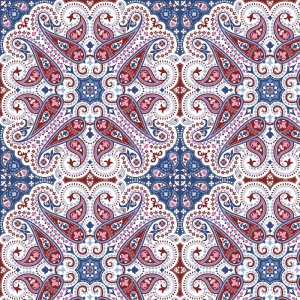 Bumbac imprimat digital - Bandana Baroque