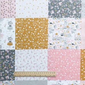 Bumbac model patchwork - Betya Rose - Img 3