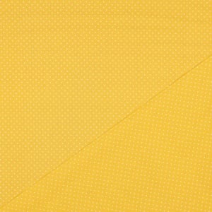 Cupon 30 cm - Bumbac imprimat - Petit Dots Yellow - Img 3