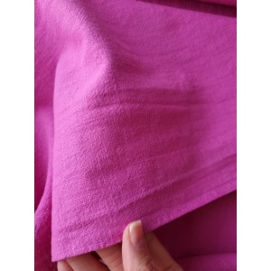 Cupon 55 cm - Material 100% In Prespalat Stonewashed - Fuchsia - Img 3