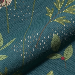 Cupon 85 cm - Material Home Decor - Birds Berry Branch