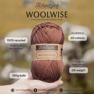 Fir din lana merino reciclata - Woolwise 100g - Pure White 701 - Img 6