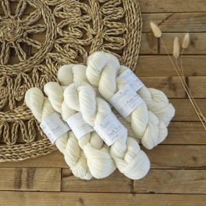 Fir din lana pentru vopsit manual - Scheepjes Nakid Pure Wool DK Weight - Img 2
