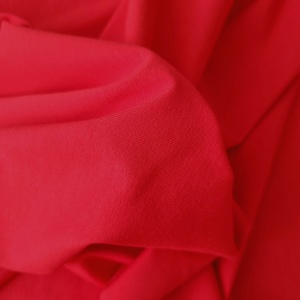 Jerse bumbac uni - Bright Red - Img 3