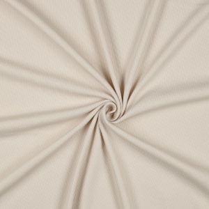Jerse elastic Rib - Sand